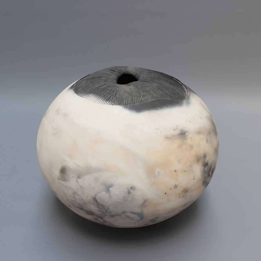 Large Fungoid Form Ceramic Vase by Ray Rogers (circa 1980s)