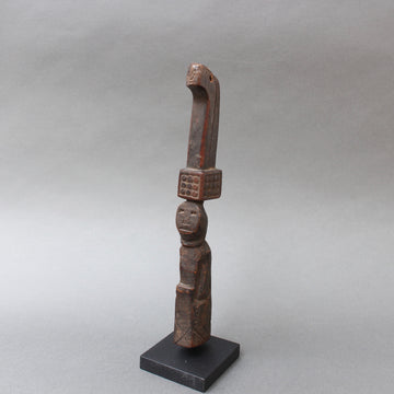Carved Wooden Figure / Handle Tool from Timor Island, Indonesia (circa 1960s-70s)