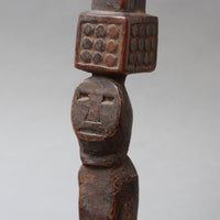 Carved Wooden Figure / Handle Tool from Timor Island, Indonesia (circa 1960s-70s)