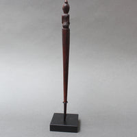 Carved Wooden Hairpin from Timor Island, Indonesia (circa 1970s)