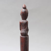 Carved Wooden Hairpin from Timor Island, Indonesia (circa 1970s)