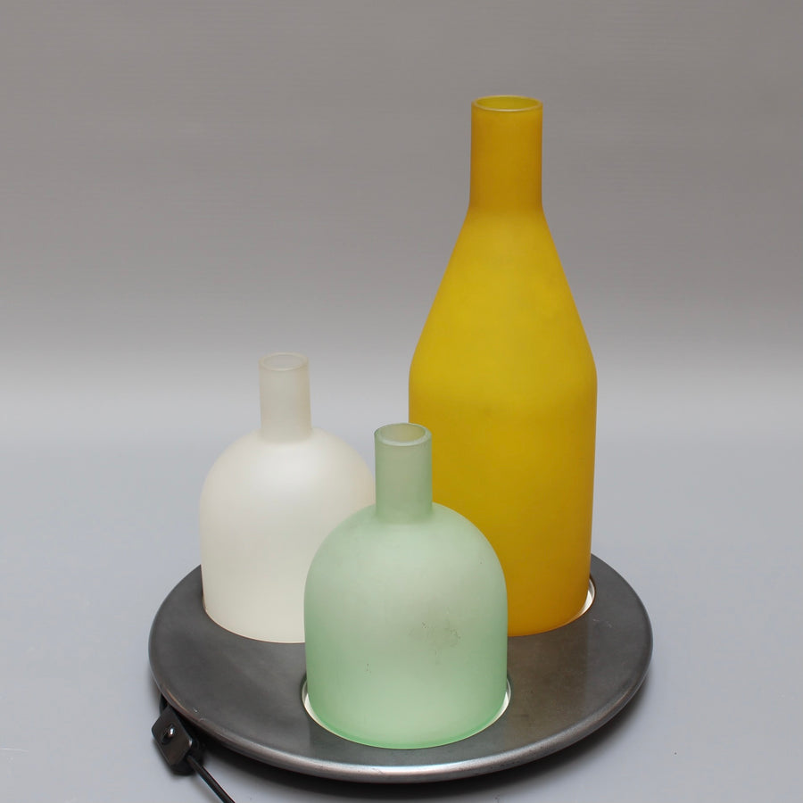 'Bacco 1-2-3' Italian Murano Glass Table Lamp by Gido Rasati for iTRE (circa 1980s)