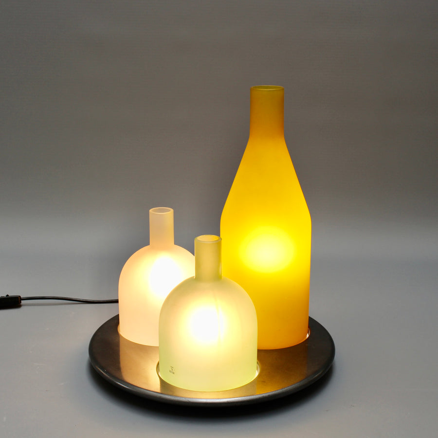 'Bacco 1-2-3' Italian Murano Glass Table Lamp by Gido Rasati for iTRE (circa 1980s)