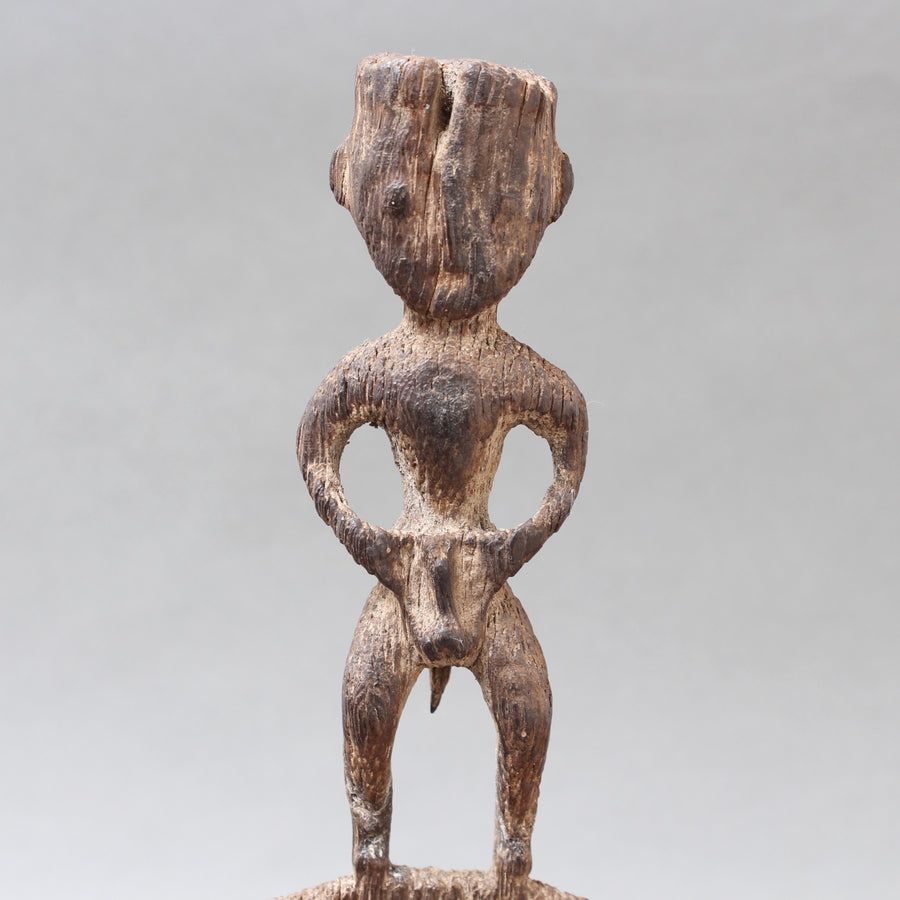 Early-20th Century Carved Wooden Ritual Calendar from Kalimantan (Borneo)
