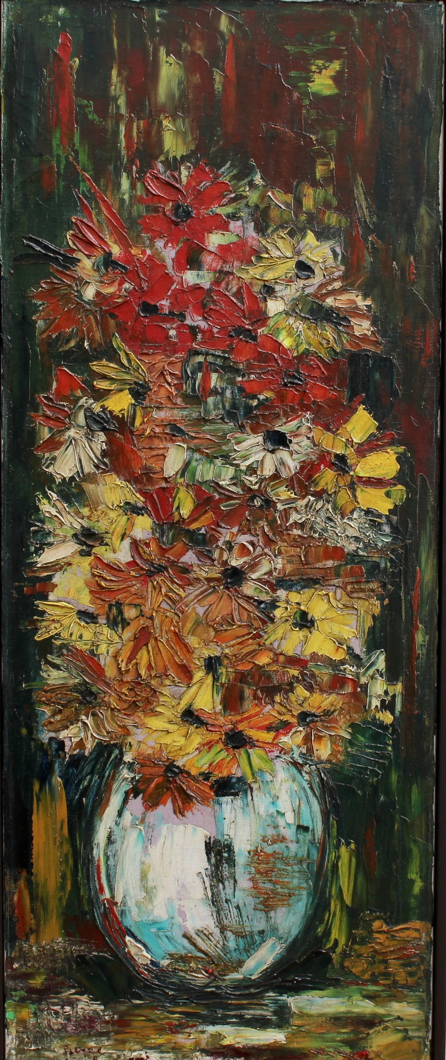 'Still Life with Flowers of the Field' by Pierre Ambrogiani (circa 1960s)