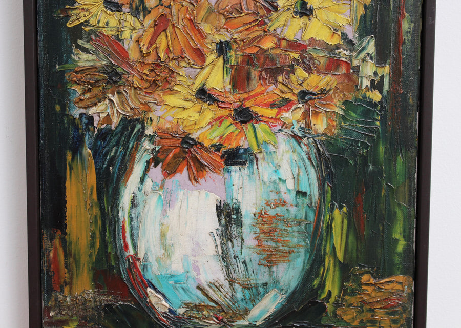 'Still Life with Flowers of the Field' by Pierre Ambrogiani (circa 1960s)