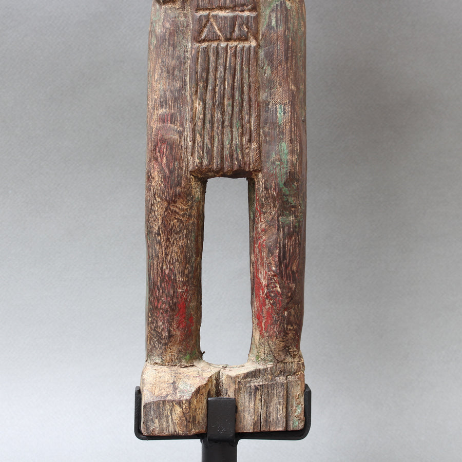 Ironwood Carved Ancestral Male Figure from Borneo (circa 1930s - 50s)