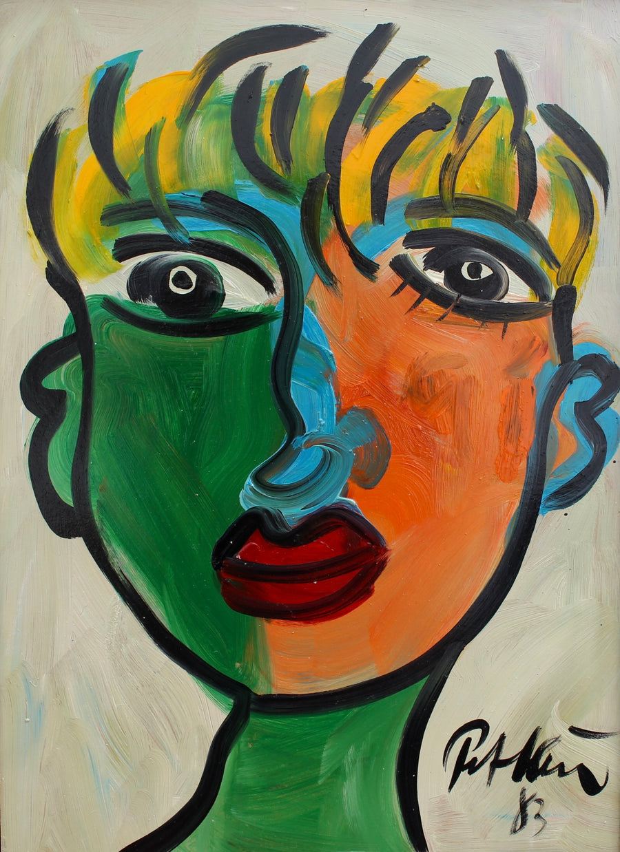 'Young Man with Blond Hair' by Peter Robert Keil (1983)
