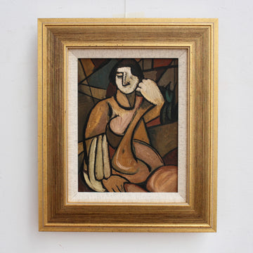 'Cubist Nude' - School of Berlin (circa 1950s-70s)