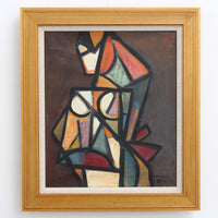 'Portrait of a Cubist Woman' by STM (circa 1970s)