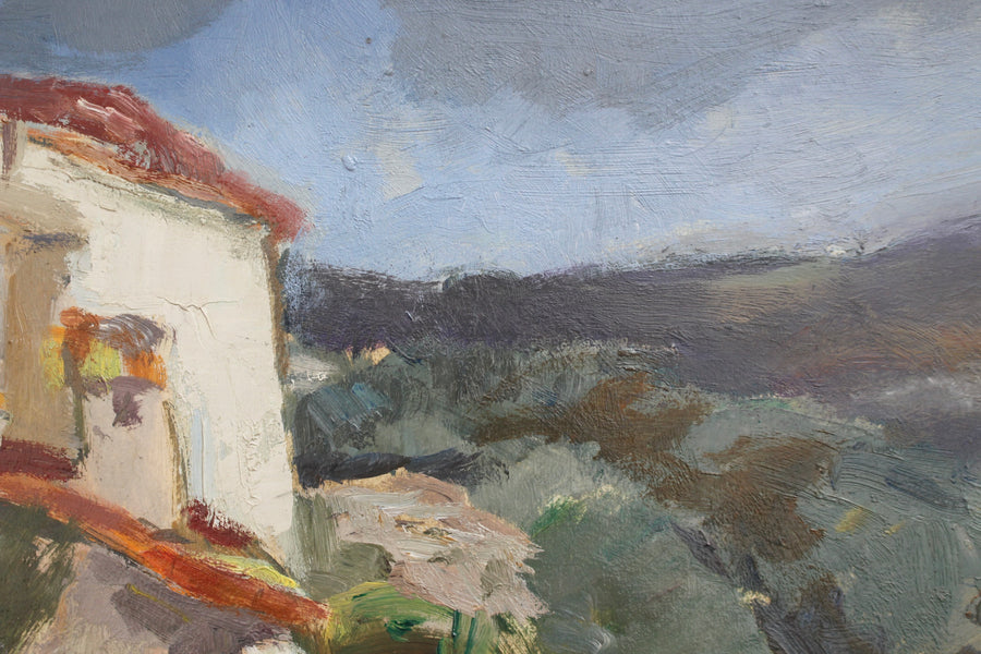 'The Valley in Biot Côtes d'Azur' by Lucien Martial (circa 1960s)