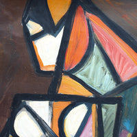 'Portrait of a Cubist Woman' by STM (circa 1970s)