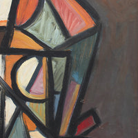 'Portrait of a Cubist Woman' by STM (circa 1970s)