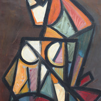 'Portrait of a Cubist Woman' by STM (circa 1970s)