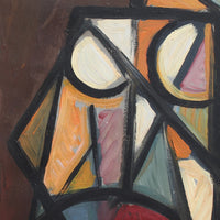 'Portrait of a Cubist Woman' by STM (circa 1970s)