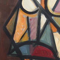 'Portrait of a Cubist Woman' by STM (circa 1970s)