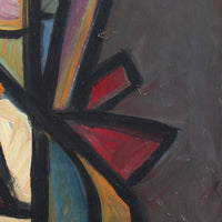 'Portrait of a Cubist Woman' by STM (circa 1970s)