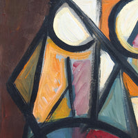 'Portrait of a Cubist Woman' by STM (circa 1970s)