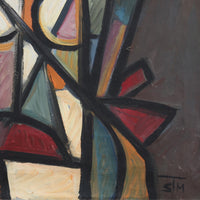 'Portrait of a Cubist Woman' by STM (circa 1970s)