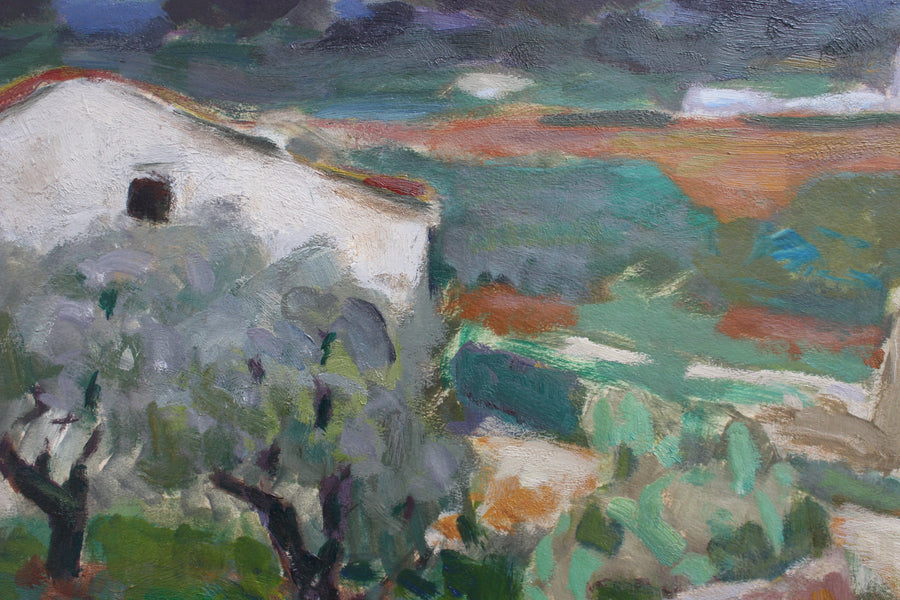 'The Old Wall Javea' by Lucien Martial (circa 1960s)