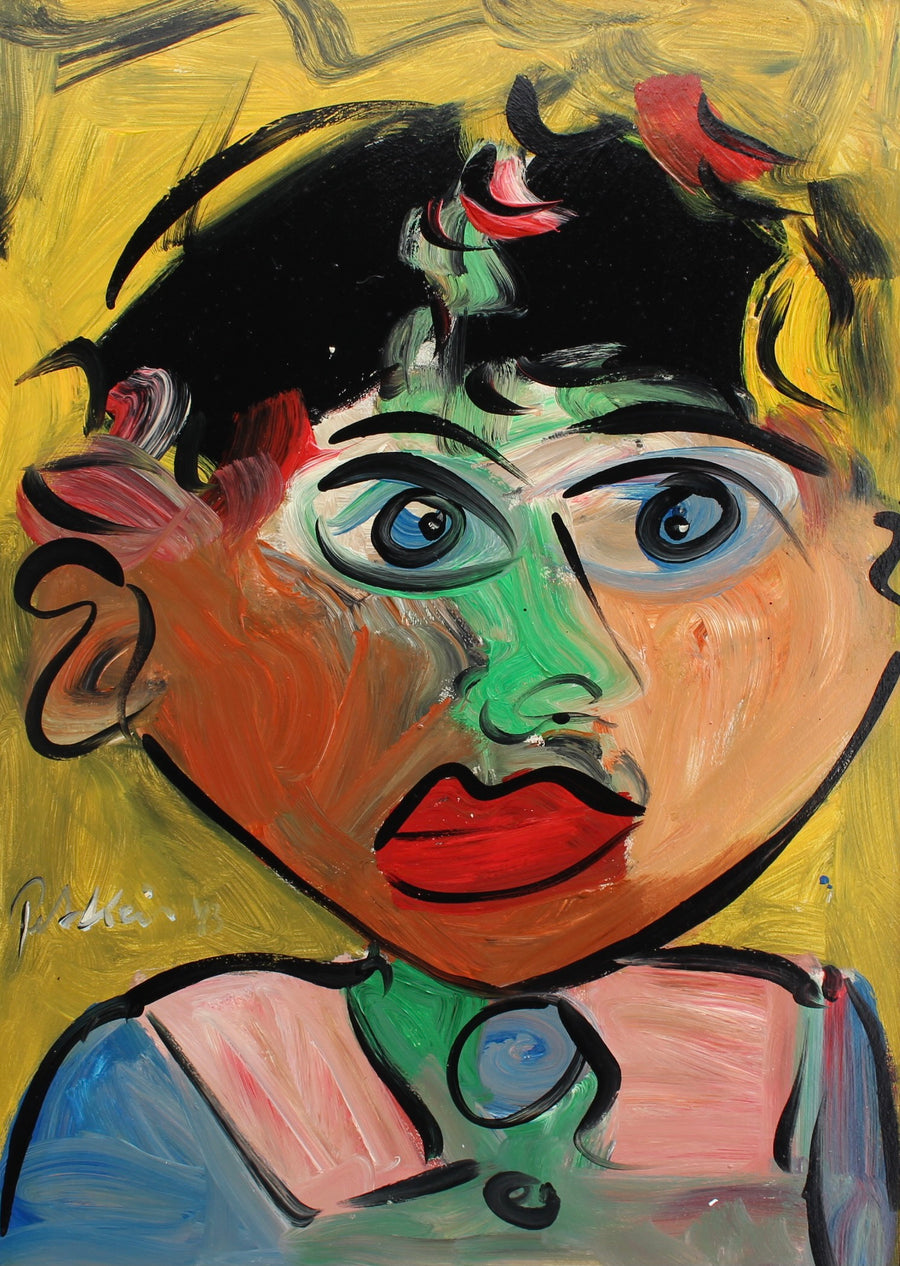 'Portrait of a Schoolboy' by Peter Robert Keil (1983)