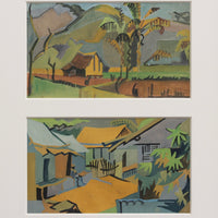 'Views of Madagascar', French School (circa 1960s)