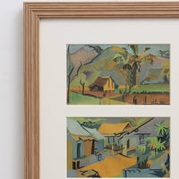 'Views of Madagascar', French School (circa 1960s)