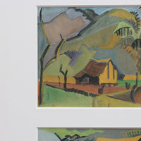 'Views of Madagascar', French School (circa 1960s)