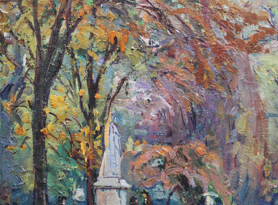 'Le Jardin du Luxembourg' by Marie de Nivouliès de Pierrefort (circa 1910)