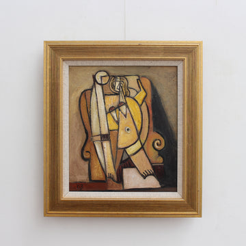 'Nude Seated on Armchair', Berlin School (circa 1960s)