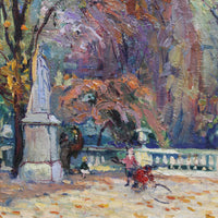 'Le Jardin du Luxembourg' by Marie de Nivouliès de Pierrefort (circa 1910)