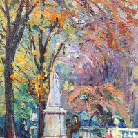 'Le Jardin du Luxembourg' by Marie de Nivouliès de Pierrefort (circa 1910)