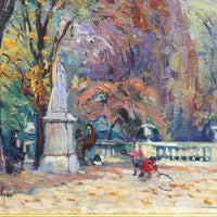 'Le Jardin du Luxembourg' by Marie de Nivouliès de Pierrefort (circa 1910)