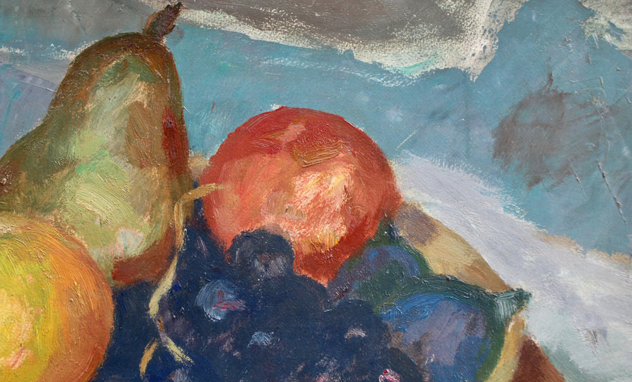'Still Life with Figs and Grapes' by Lucien Martial (circa 1960s)