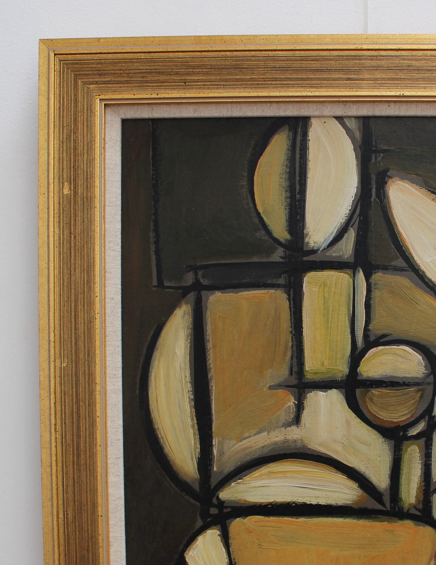 'Cubist Nude' by STM (circa 1960s)