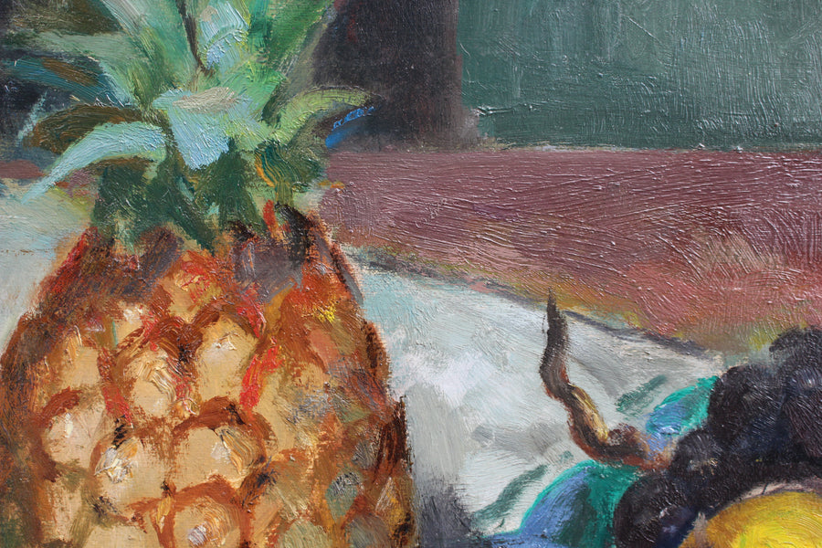 'Still Life with Pineapple' by Lucien Martial (circa 1960s)