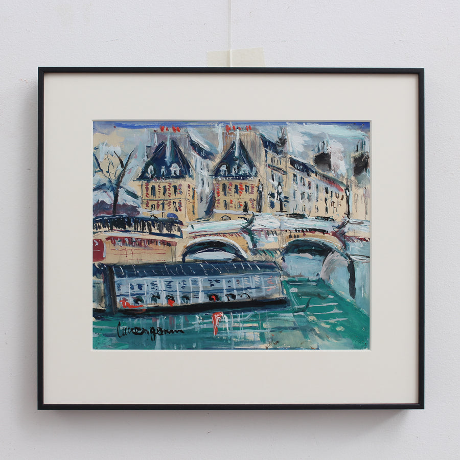 'Le Pont Neuf' Paris by Lucien Génin (circa 1930s)