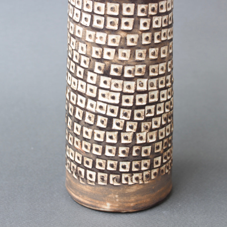 Vintage French Ceramic Flower Vase by Jacques Pouchain - Atelier Dieulefit (circa 1960s)