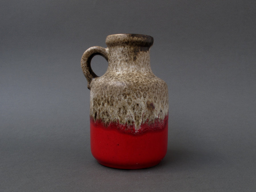 W. Germany Pottery Jug-handle Vase (Scheurich)