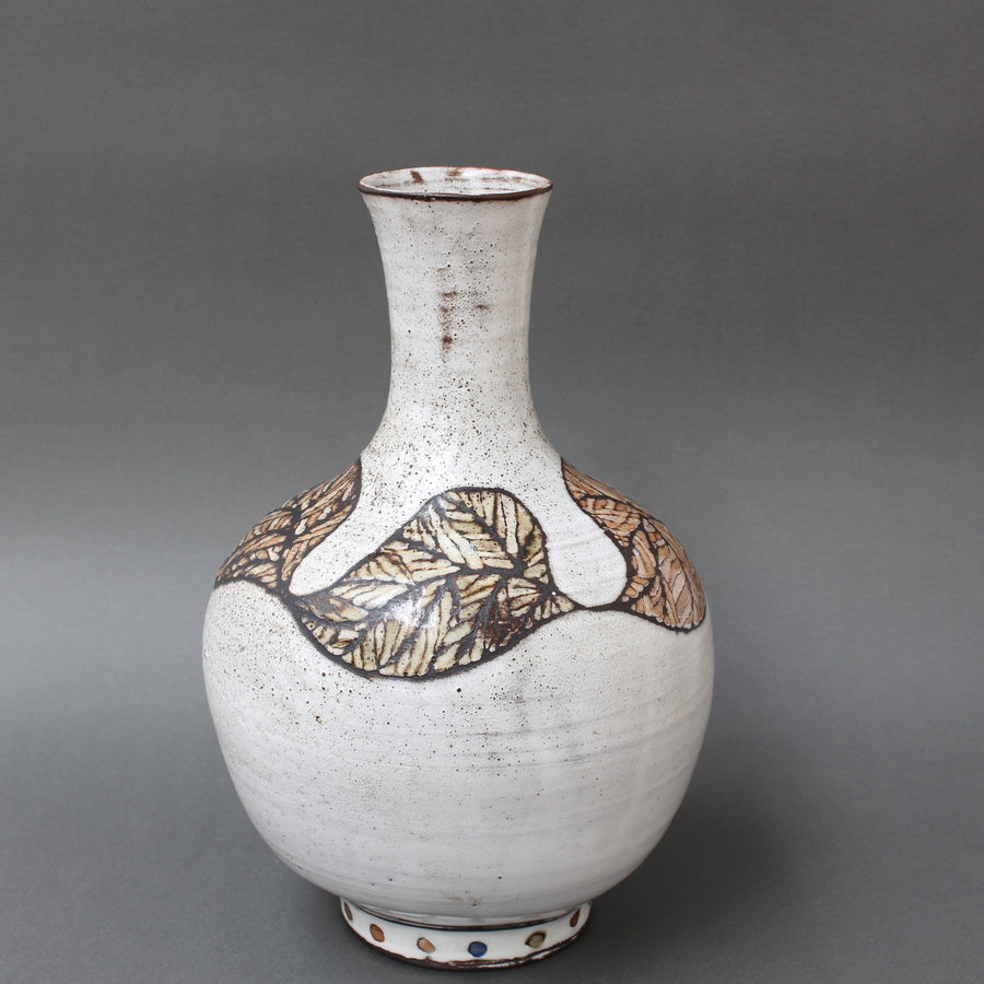 French Vintage Ceramic Vase by Paul Quéré (circa 1970s)