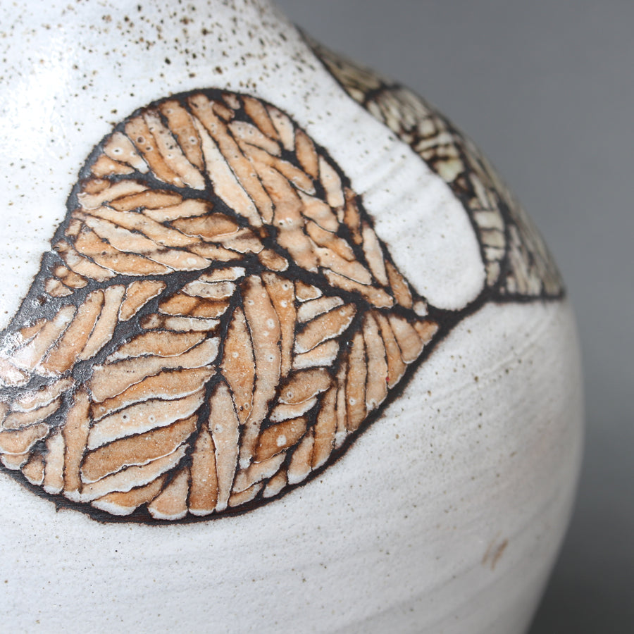 French Vintage Ceramic Vase by Paul Quéré (circa 1970s)