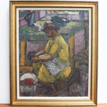 'Wistful Mother' by Alexandre Istrati (circa 1940s)