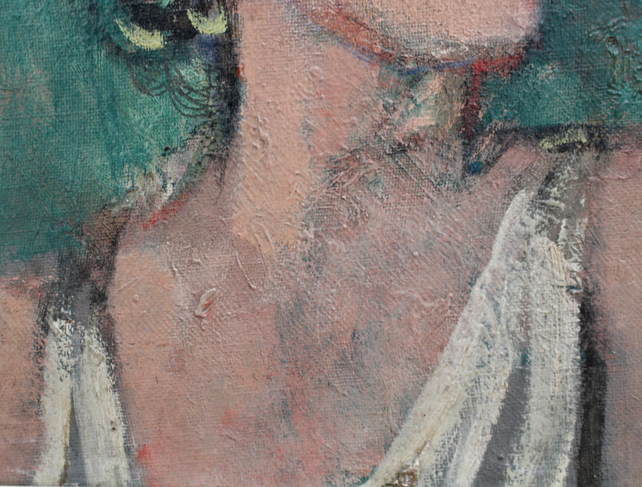 'Young Woman in Profile', French School (circa 1920s-30s)