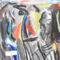 'Untitled II' Abstract Composition by Erez Yardeni (2018)