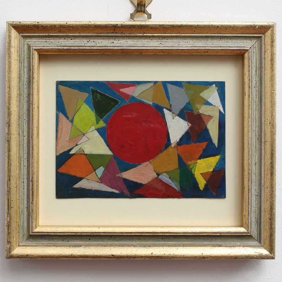 'Universe of Triangles' by Unknown Artist (c. 1950s)