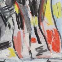 'Untitled II' Abstract Composition by Erez Yardeni (2018)