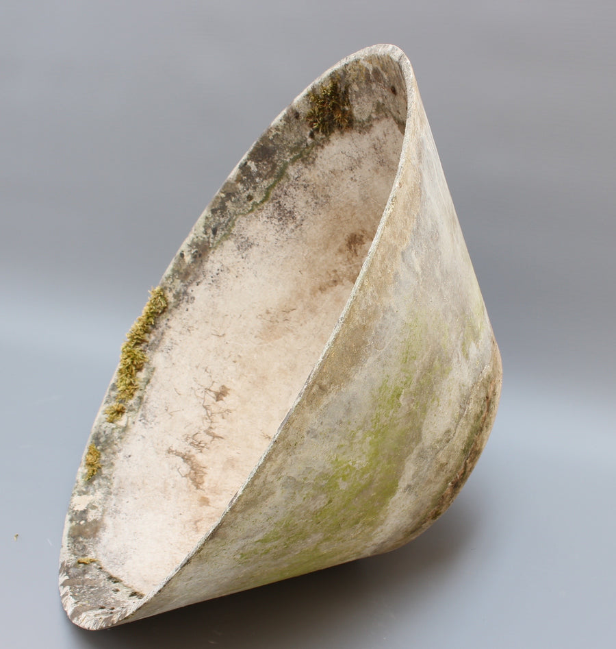 Cone-Shaped Planter Attributed to Willy Guhl for Eternit (circa 1960s) - Large