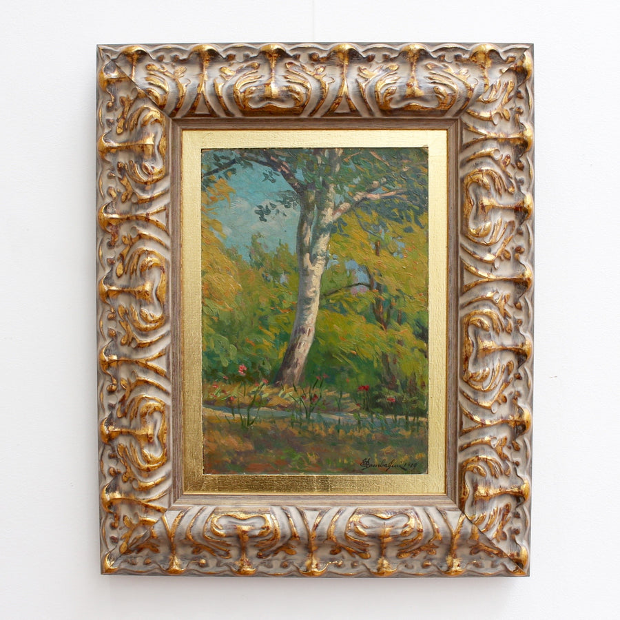 'Verdant Tuscan Forest View' by Umberto Gambassini (1919)