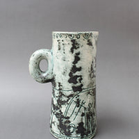 Vintage French Ceramic Pitcher / Vase by Jacques Blin (circa 1950s)