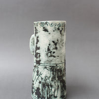 Vintage French Ceramic Pitcher / Vase by Jacques Blin (circa 1950s)